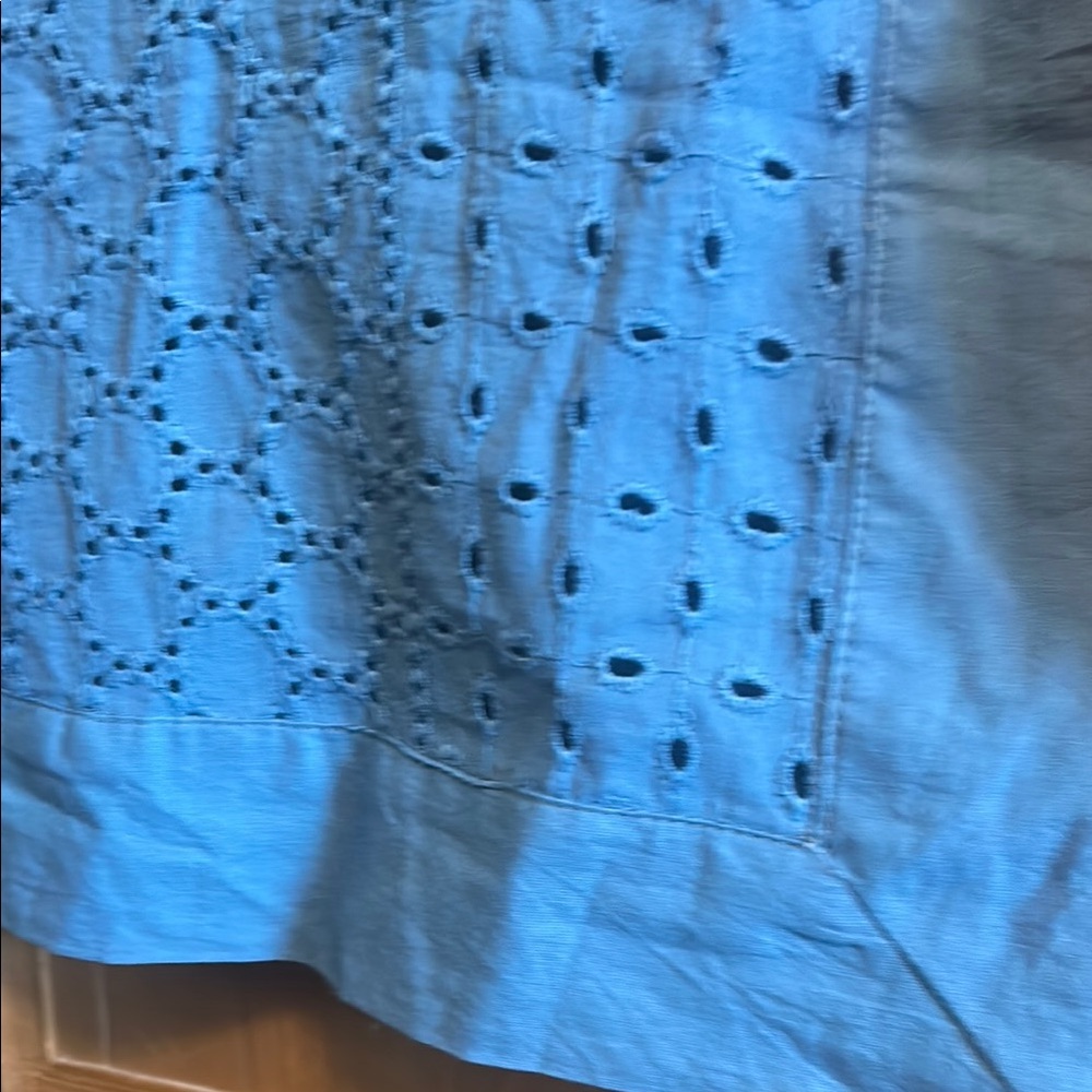 Bundle or 2 Diva Cotton Table Runners; Blue & Red 14 x 72 - Picture 4 of 10